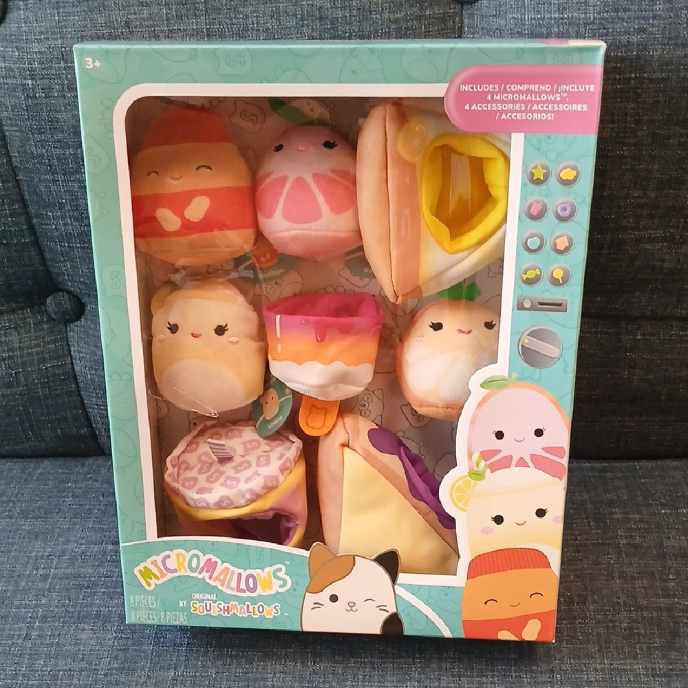 Squishmallows Micromallows Snack Set